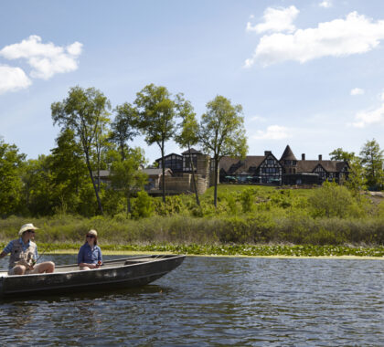 People boating