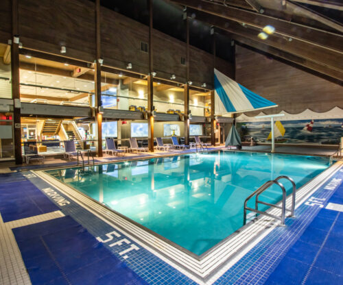 indoor pool at maumee bay