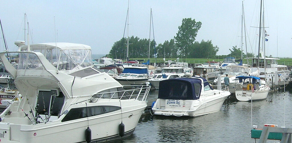 Boats at Geneva Marina